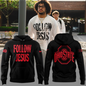 Limited Edition FOLLOW JESUS Black Hoodie 2024