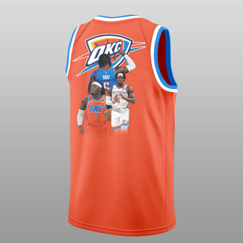 __Special New Oklahoma City Thunder BasketballJersey Set2 - Image 3