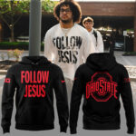 Limited Edition FOLLOW JESUS Black Hoodie 2024