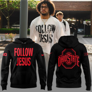 Limited Edition FOLLOW JESUS Black Hoodie 2024