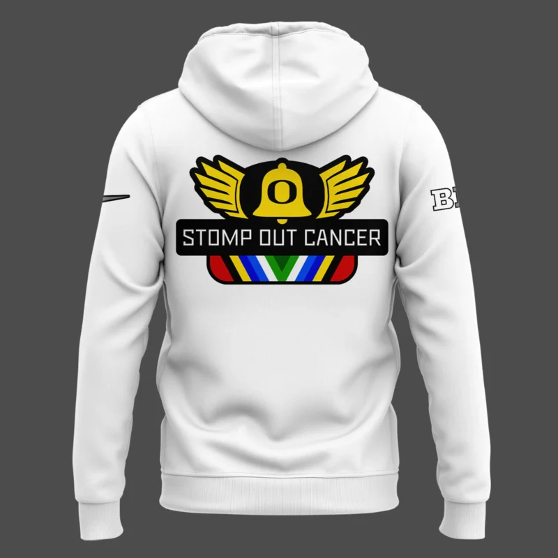 Oregon Ducks "Stomp Out Cancer" Heroes Hoodie - Image 3