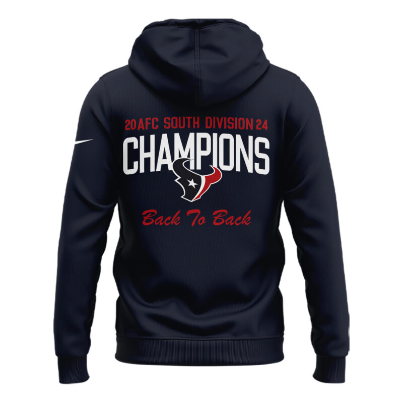 Limited Edition 2024 AFC South Division Champions Hoodie - Image 3