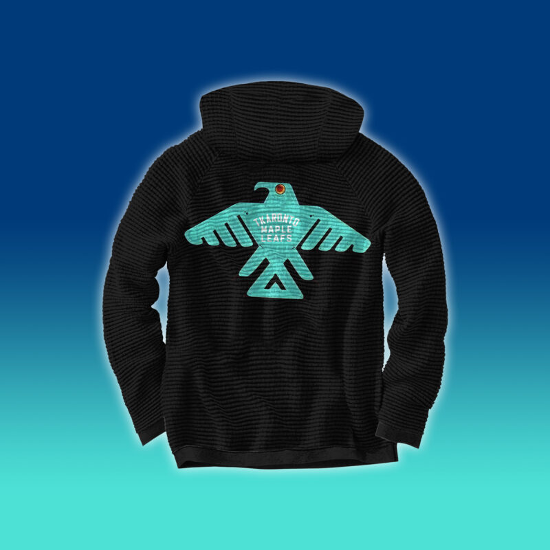 Unisex Toronto Maple Leafs 2024 Indigenous Heritage Night Premium Limited Pullover Hoodie - Image 3
