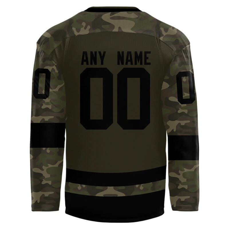 Pittsburgh Penguins x 2024 Military Appreciation Night Custom Jersey - Image 3