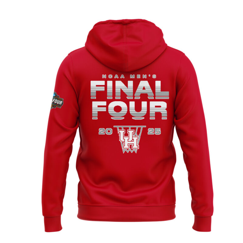 .University of Houston Men's Basketball 2025 Final Four Hoodie - Image 3