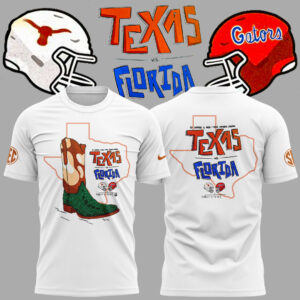 Limited Edition Texas Longhorns x Florida Gators Tshirt 2024