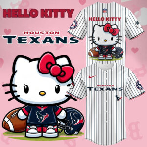 Limited Edition Houston Texans Hello Kitty Jersey 2024