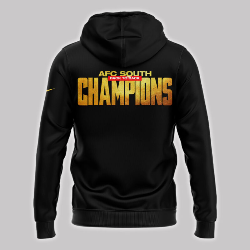Special Edition 2024 AFC South Division Champions Houston Texans Hoodie - Image 3