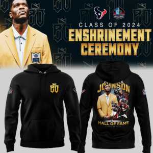 Limited Edition Andre Johnson Hall of Famer Hoodie 2024