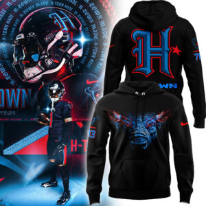 Limited Edition Houston Texans HTown New Black Hoodie 2024