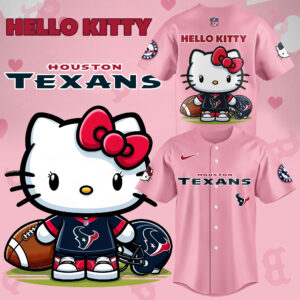 Limited Edition Houston Texans Hello Kitty Jersey 2024