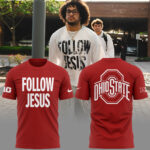 Limited Edition FOLLOW JESUS Red TShirt 2024