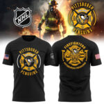 Pittsburgh Penguins x 2024 Firefighter Appreciation Night Premium Limited Tee