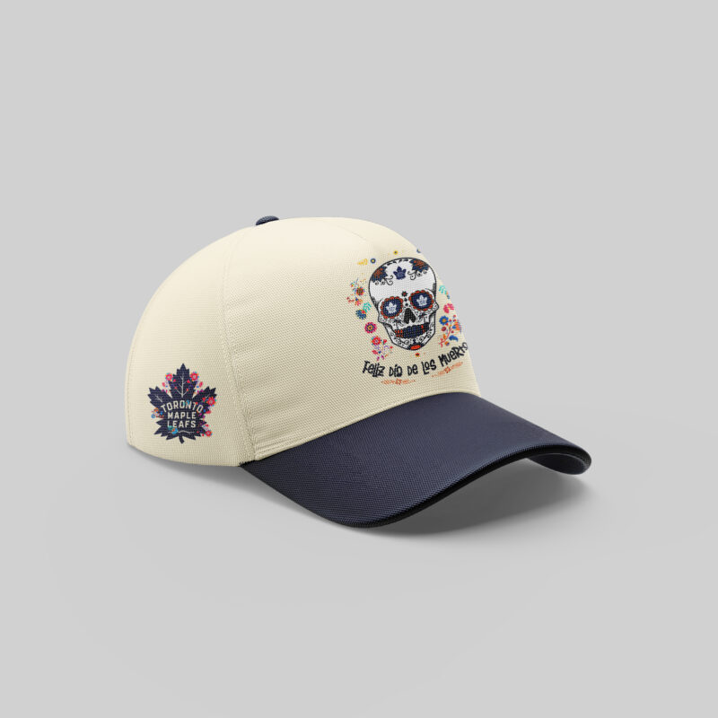 Women’s Nike Toronto Maple Leafs 2024 NHL Dia De Los Muertos Premium Limited Pullover Hoodie - Image 6