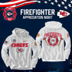 Kansas City Chiefs x 2024 Firefighter Appreciation Night Premium Limited Hoodie