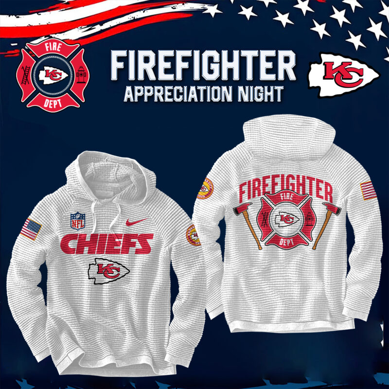 Kansas City Chiefs x 2024 Firefighter Appreciation Night Premium Limited Hoodie
