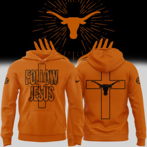 Limited Edition Texas Longhorns FOLLOW JESUS Hoodie