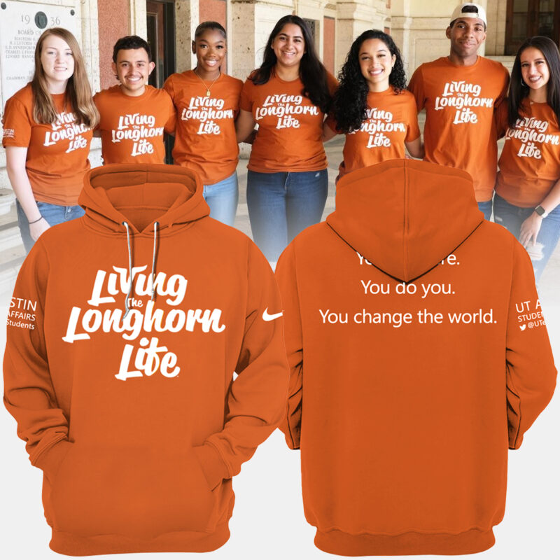 _.Texas Longhorns "Living the Longhorn Life" Hoodie