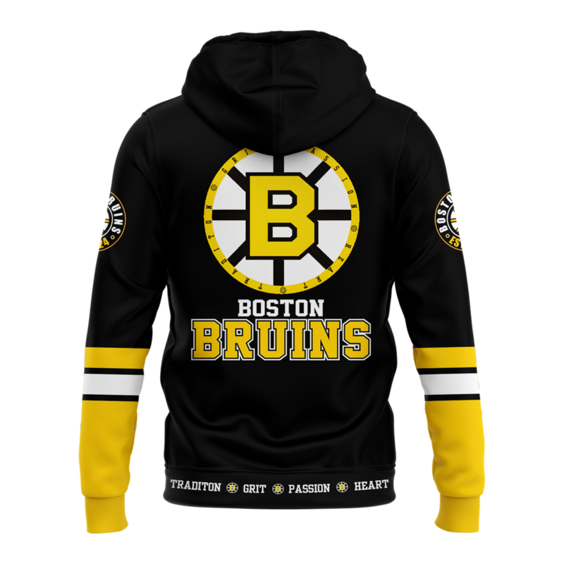 Men's Fanatics 2024 Boston Bruins Centennial Game Special Limited Hoodie V2 - Image 3