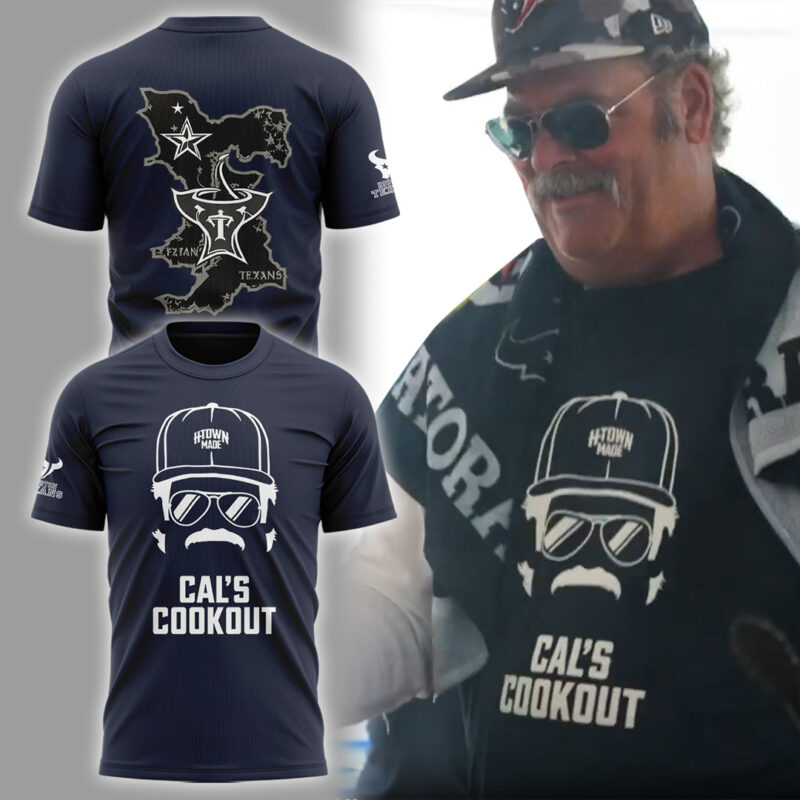 Tshirt Cals coockout houston texans