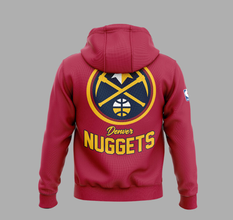Limited Denver Nuggets Basketball Hoodie, Cap, Joggers - Image 3