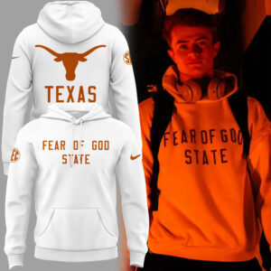 Limited Edition Texas Longhorns Fear Of God State Hoodie