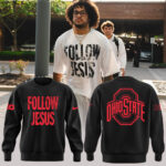 Limited Edition FOLLOW JESUS Black SweatShirt 2024