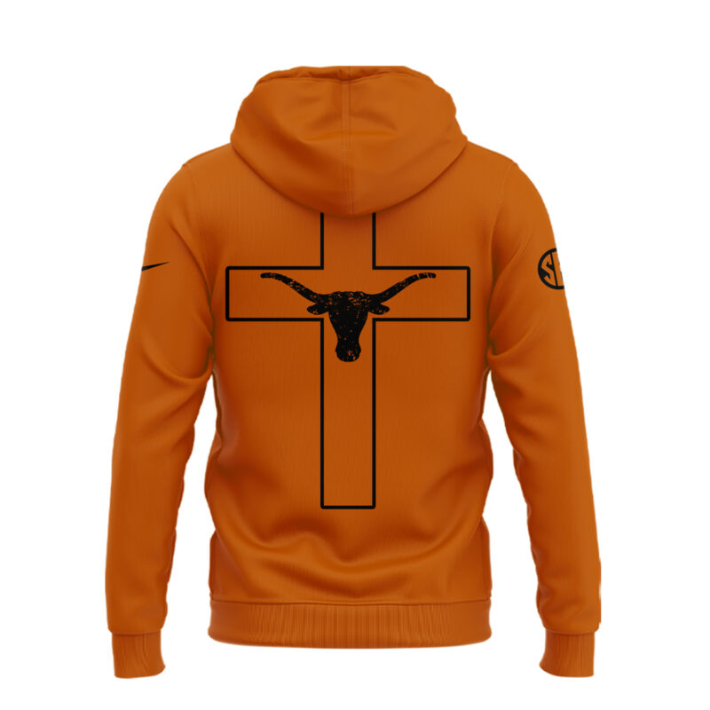 Limited Edition Texas Longhorns FOLLOW JESUS Hoodie - Image 3