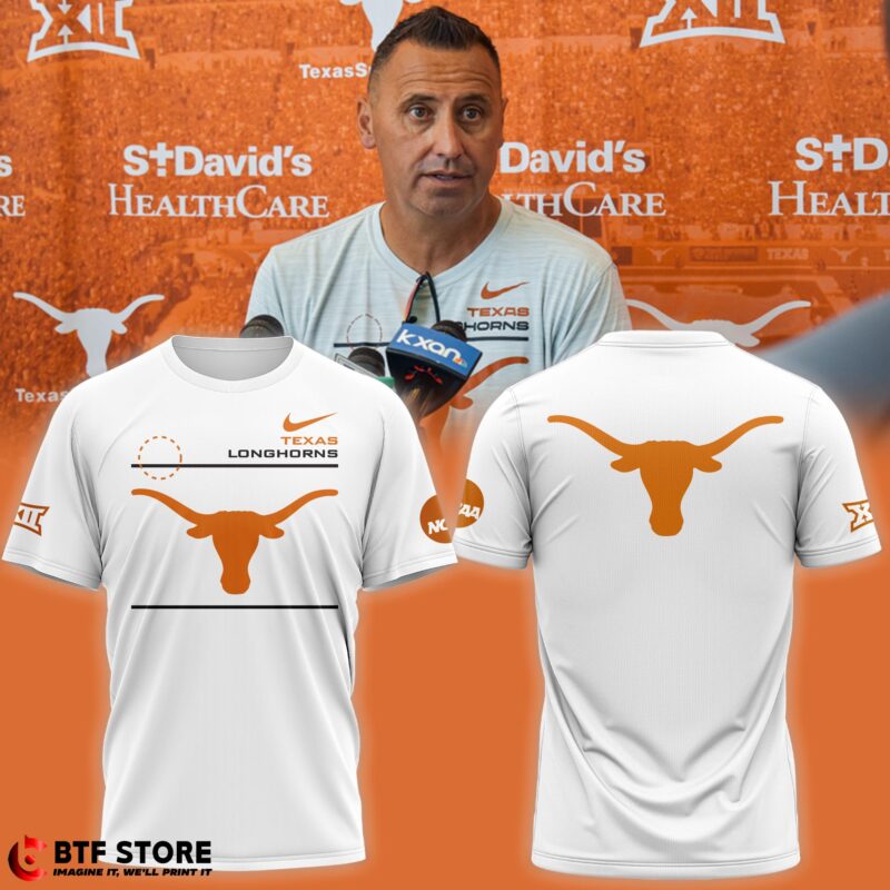 Texas Longhorns Tshirt (White) (#2)