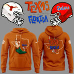 Limited Edition Texas Longhorns x Florida Gators Orange Hoodie 2024