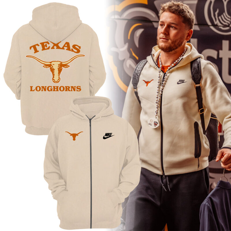 .Texas Longhorns Zip-Hoodie special edition