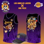 Los Angeles Lakers x NAMI One Piece the Straw Hat Pirates Jersey