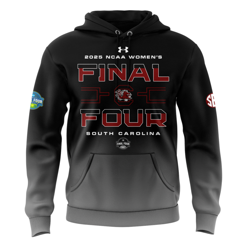 South Carolina Gamecocks 2025 NCAA Women's Basketball Tournament March Madness Final Four Hoodie - Image 2