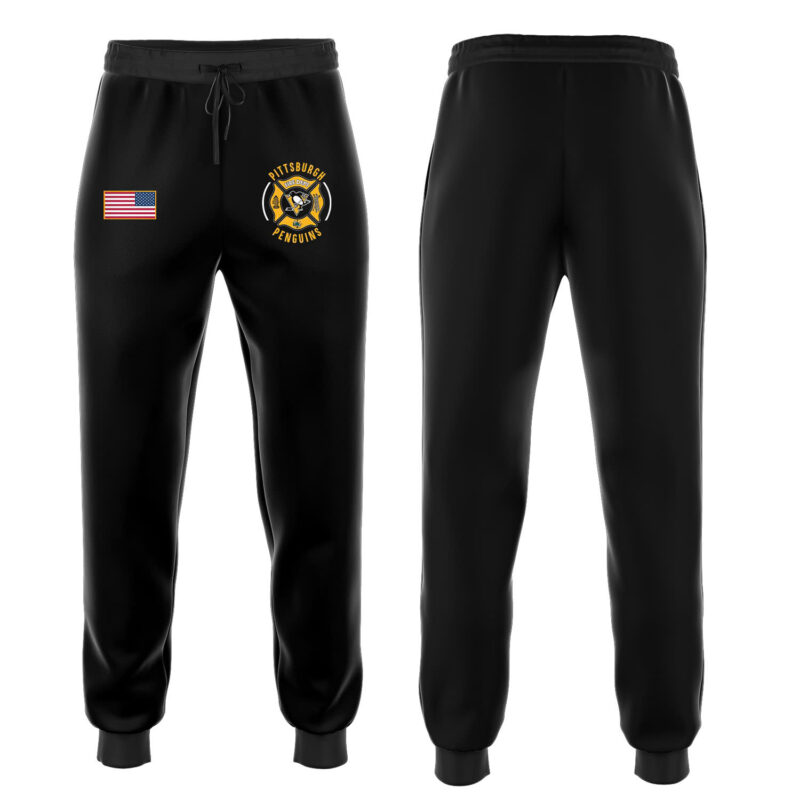 Pittsburgh Penguins x 2024 Firefighter Appreciation Night Premium Limited Hoodie - Image 2