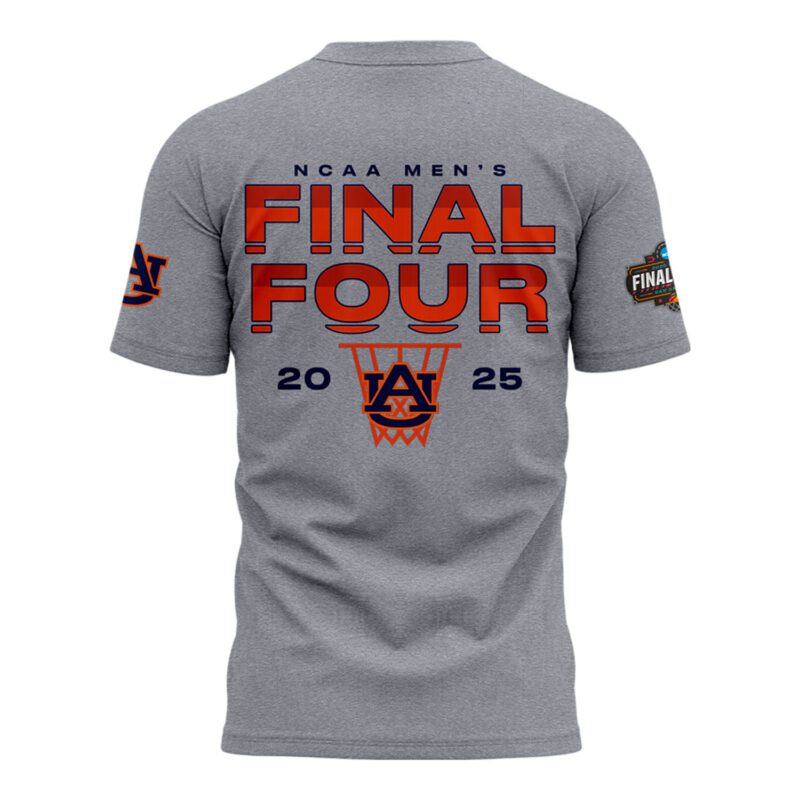 Auburn Tigers Men's Basketball 2025 Final Four T SHIRT - Image 3