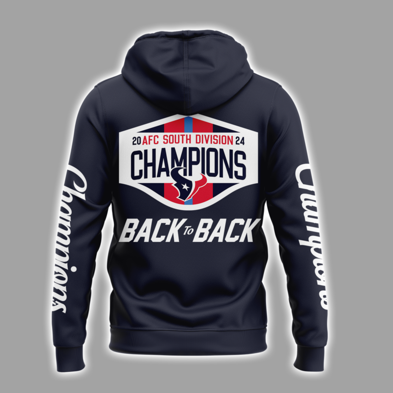 Limited Edition 2024 AFC South Division Champions Hoodie - Image 3