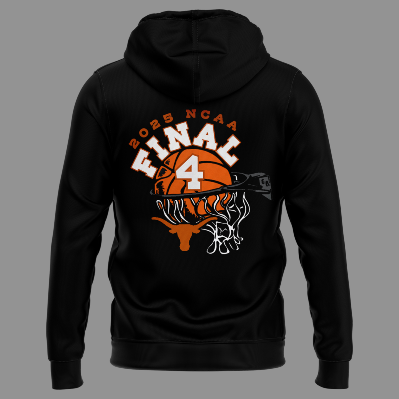 Limited Edition Texas Women's Basketball Final Four Hoodie 2025 - Image 3
