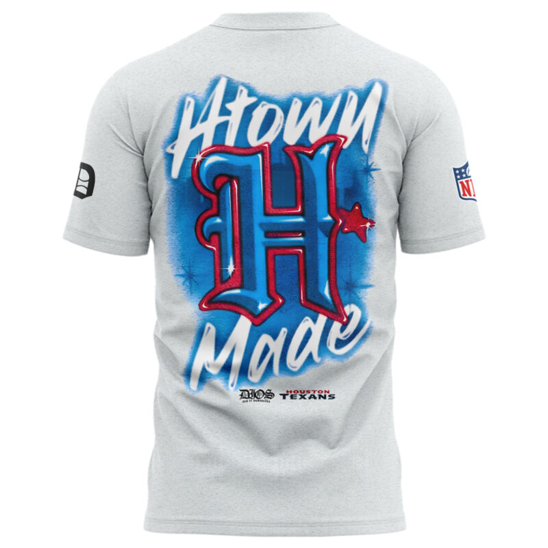 Limited Edition Houston Texans x Dios Tshirt 2024 - Image 3