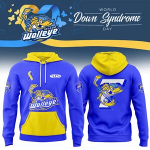 Toledo Walleye x Down Syndrome 2024 Pullover Hoodie v2