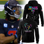 Limited Edition Houston Texans Jesus Won Hoodie