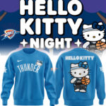 Special New Oklahoma City Thunder x Hello Kitty Sweat 2024