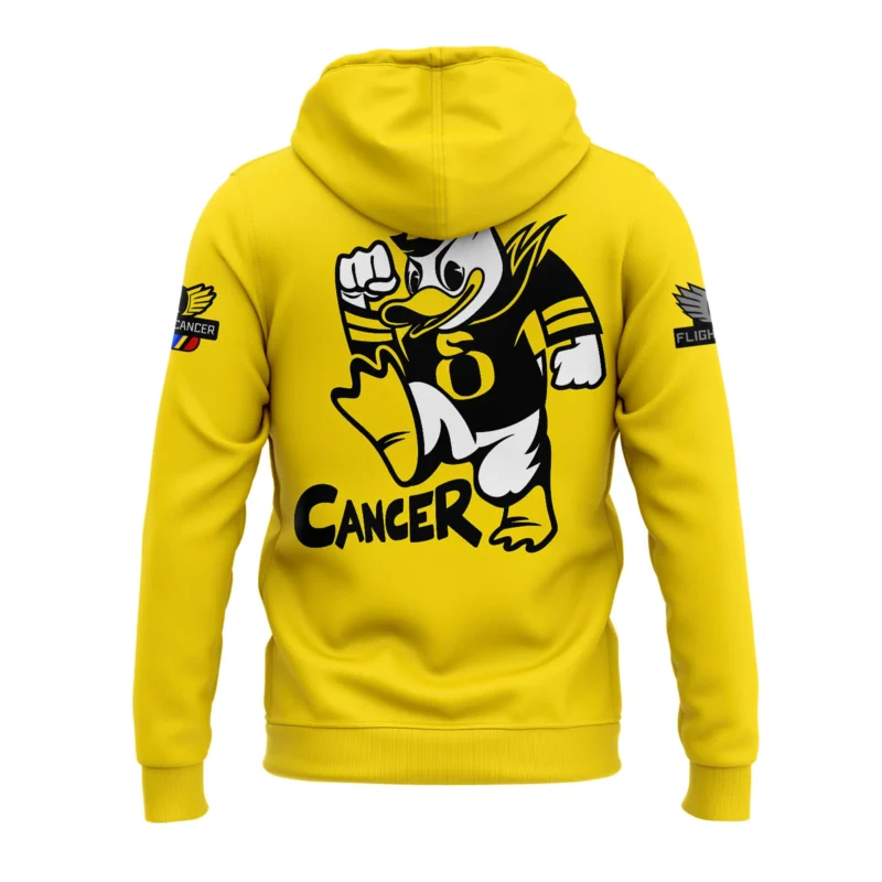 Oregon Ducks "Stomp Out Cancer" Heroes Hoodie - Image 3