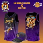Los Angeles Lakers x BROOK One Piece the Straw Hat Pirates Jersey