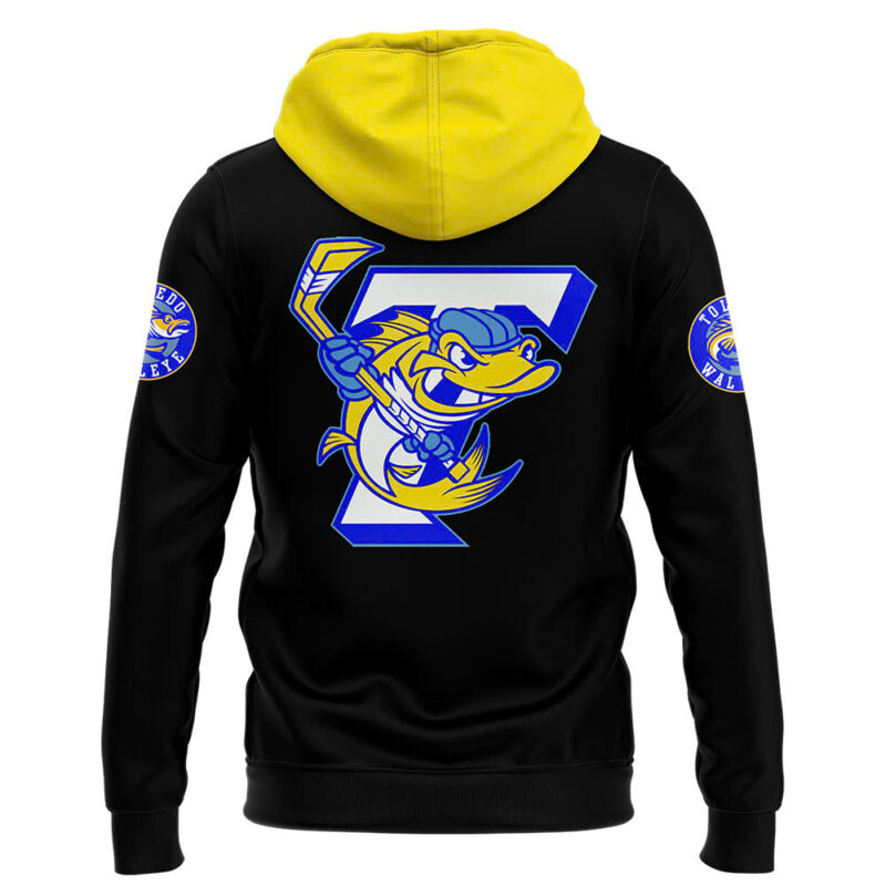 Toledo Walleye x Down Syndrome 2024 Pullover Hoodie v3 - Image 3