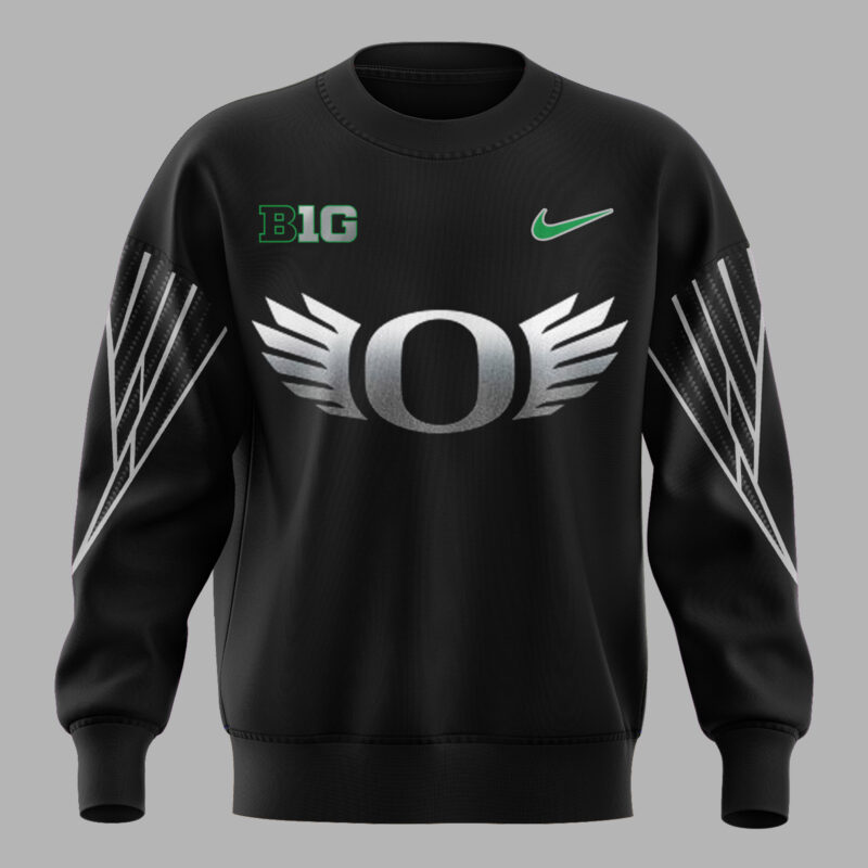Oregon Ducks “Disrupt The Darkness.” Limited Sweater Shirt - Image 2