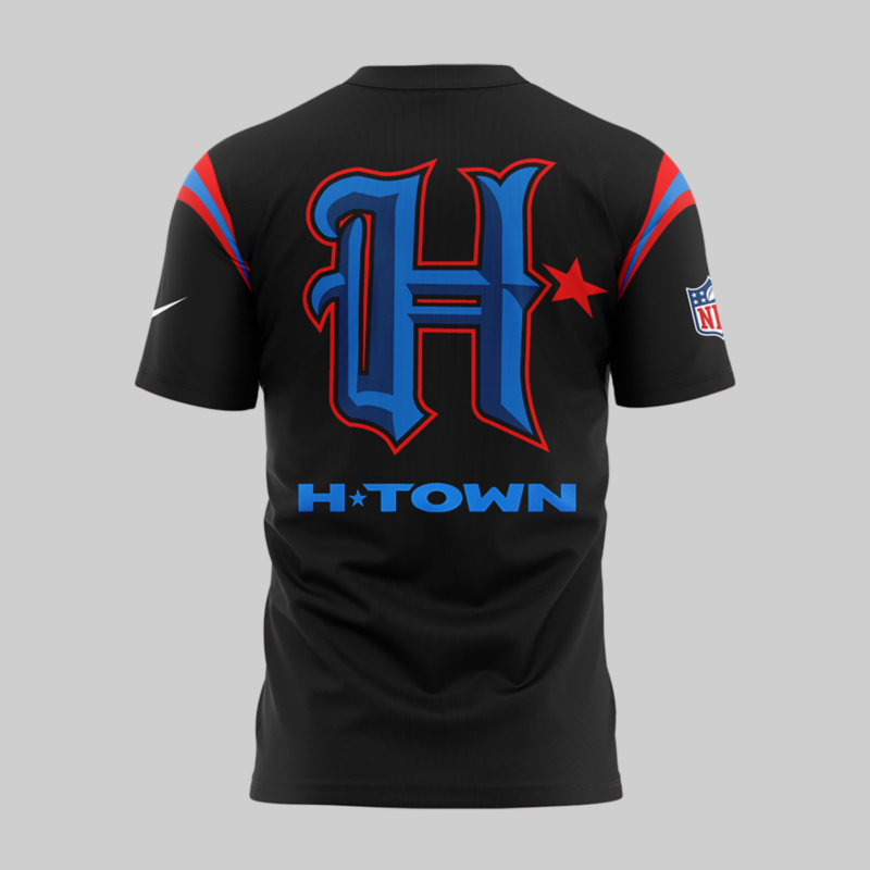 Limited Edition HTown Blue TShirt 2024 - Image 3