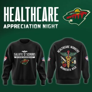 Minnesota Wild x 2025 Healthcare Appreciation Night Premium Limited Sweatshirt