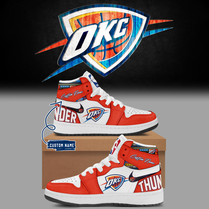 _Special New Oklahoma City Thunder Air Jordan1