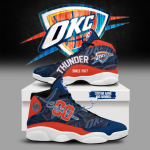 _Special New Oklahoma City_Thunder Air Jordan 13