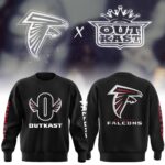 Outkast x Atlanta Falcons Black Pullover Sweatshirt